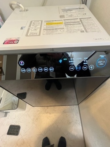 SHARP シャープ ドラム式電気洗濯乾燥機 ES-W112 プラズマクラスター ドラム式洗濯乾燥機 左開き ES-W112 2020年製