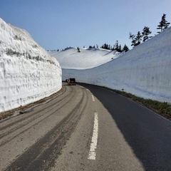 志賀草津高原道路開通雪の回廊ツーリング