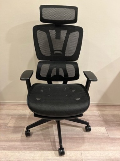 ニトリ　オフィスチェア(OC707 エラストマーメッシュ BK) 商品コード 6621131