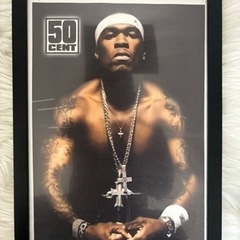 hiphopポスター、50cent