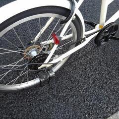 中古自転車２９８９　前後タイヤ新品！　２０インチ　６段ギヤ　ダイナモライト　 中古自転車2989 前後タイヤ新品！ 20インチ 6段ギヤ ダイナモライト