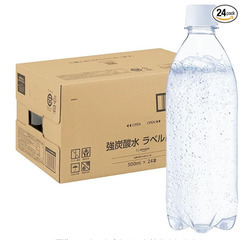 炭酸水「富士山の強炭酸水」 500ml × 24本 