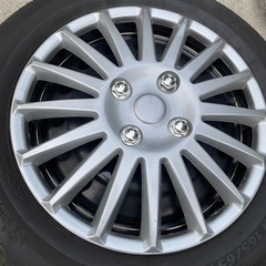 【最終処分価格】タンクルーミースチールホイールタイヤ165/65R14 4本 ルーミー タンク トール タイヤホイールセット 4本 165/65r14 美品