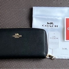 【新品•未使用】COACH　財布　ブラック