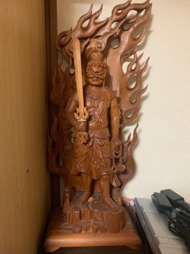 家不動明王　木像　仏像