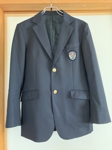 男子ブレザー　学生服　L  紺色