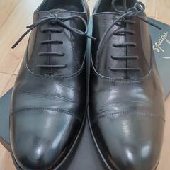 SHIPS黒革靴/定価5万円/使用1回/サイズ41(26.5程度)