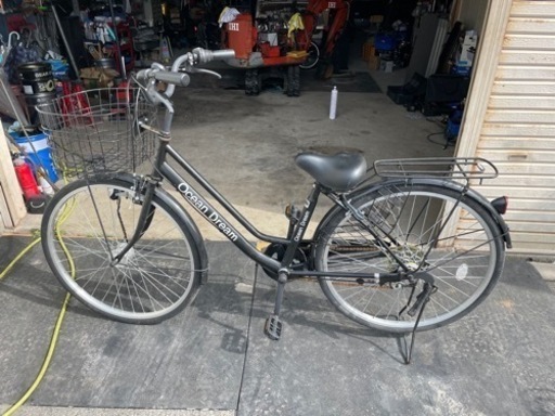 26インチ　自転車 オートライト付き　変速付き
