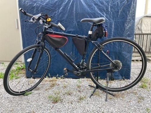 ブリヂストン CYLVA F24 グロス/マットブラック 490自転車 クロスバイク