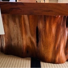 屋久杉テーブル(一枚板)①