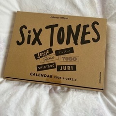 SixTONES 2021年度カレンダー