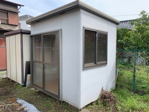 取り引き中、日程調整)ヨドコウ 倉庫 収納 物置