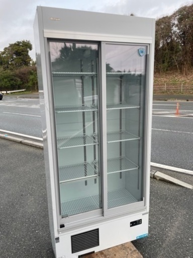 ■②中古品 ダイワ冷蔵リーチンショーケース 351AU 2020年 900ｘ450ｘ1965ｍｍ 動作問題なし 446Ｌ 冷蔵ショーケース■