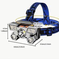 USB充電式ヘッドライト　未使用