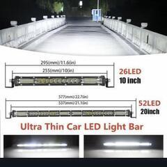 10D超薄型LEDワークライト防水仕様