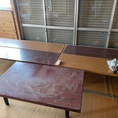 机、テーブル5つセット