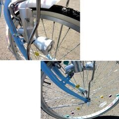 美品！ bridgestone Ricorina 24インチ 自転車 女の子 変速無し カゴ・鍵・ライト付き ブリジストン リコリーナ 子供用 チャリ 札幌市 中央区 南12条