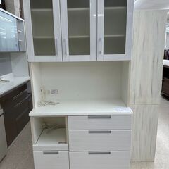 ★ジモティ割あり★ ニトリ レンジボード 白 H199.5×D41.5×W99.5 クリーニング済み TJ5197 ☆ジモティ割あり☆ ニトリ レンジボード 白 H199.5×D41.5×W99.5