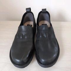 ゴールデンフット　靴　24.5センチ　黒