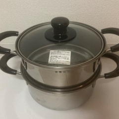 テンレス製 二段蒸し器(鍋)