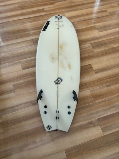 Surfboard 5'5 x 20” x 2 3/8” Torq TEC Summer 5 Fish Epoxy Surfboard