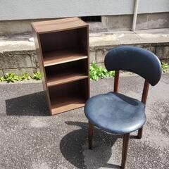 家具 椅子 ダイニングチェア　カラーボックス　まとめて