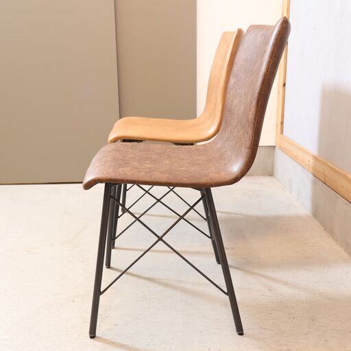 Knot antiques アイアンチェア 2脚 ノットアンティークス 関家具 2脚