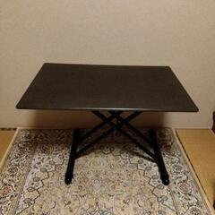 昇降式テーブル 　ブラック