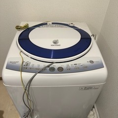 家電 生活家電 洗濯機SHARP201270L