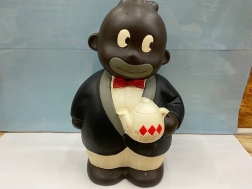 【愛品館 江戸川店】クロンボ 貯金箱 レトロ 当時物 ID:112-048034-007