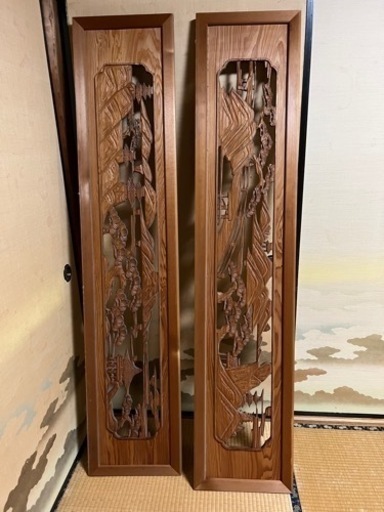 値下げ！欄間、家具 インテリア雑貨/小物 置物、オブジェ