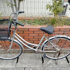 (chariyoshy出品)26インチ自転車、シルバー-2