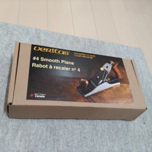 中古１回使用　西洋カンナ　Veritas #4 Smooth Plane, PM-V11 Blade付