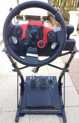 交渉可能　ロジクール ドライビングフォースGT　専用パドルシフトシステム\u0026スタンド付き　すぐに遊べます