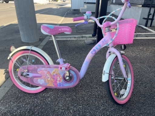 ゆめかわ　プリンセス16インチ自転車