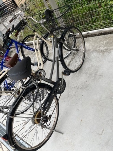 商談中　変速機付き27インチ自転車