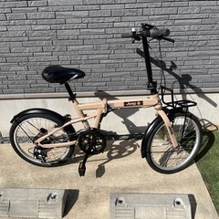 美品 JEEP自転車 折りたたみ自転車