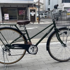 27インチ変速付き、TSマーク付帯保険加入済、自動ライト