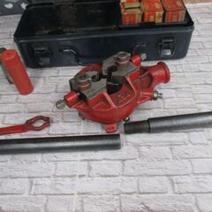 REX　レックス　手動ねじ切り機　中古品　サビ付有　【ハンズクラフト宜野湾店】