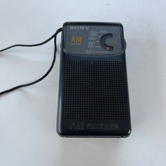 電池式ラジオ