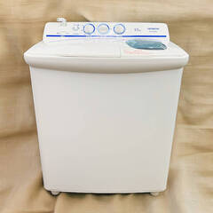 24C213_ジC HITACHI 日立 2槽式洗濯機 PS-5...