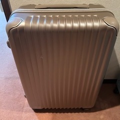 美品 スーツケース cargo airtrans製 メタリックピンク