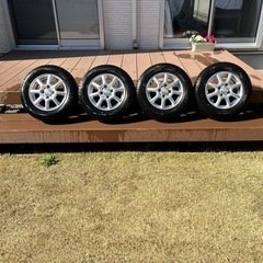 スタッドレス　ホイール4本セット　145/80R13