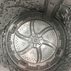 アイリスオーヤマ 洗濯機 2023年製 全自動洗濯機 ホワイト IAW-T605WL 6.0kg 上開き ガラストップ　高年式 ファミリータイプ 大容量 クリーニング済 堺市 石津