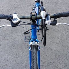 FORTERA 27インチ クロスバイク ブルー/青 7段変速 フォルテラ スポーツバイク シティサイクル 自転車 札幌市 中央区 南12条