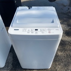 ヤマダセレクト　洗濯機　YWM-T45H1