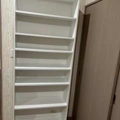 【0円】IKEA本棚（ホワイト）大容量（4/13引取りまでで終了）