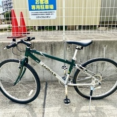 自転車 マウンテンバイク アルミフレーム 26インチ 中古 自転車 クロスバイク