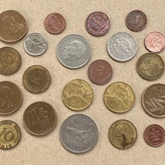 外国の硬貨　ゴルフのマーカーなどに