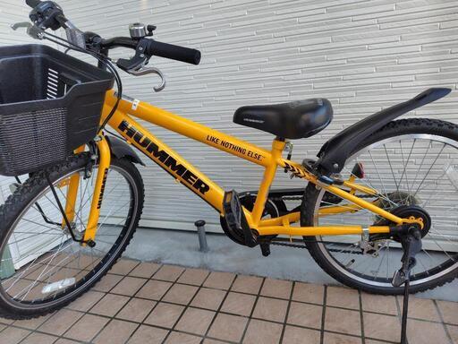（交渉中）自転車 クロスバイク 22インチ 子供用